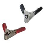 IC-244 Mini Akü Maşası - Siyah+Kırmızı - 7cm