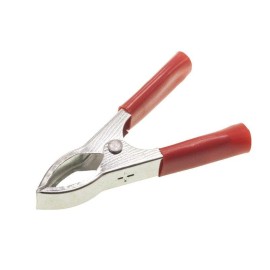 IC-244 Mini Akü Maşası - Siyah+Kırmızı - 7cm