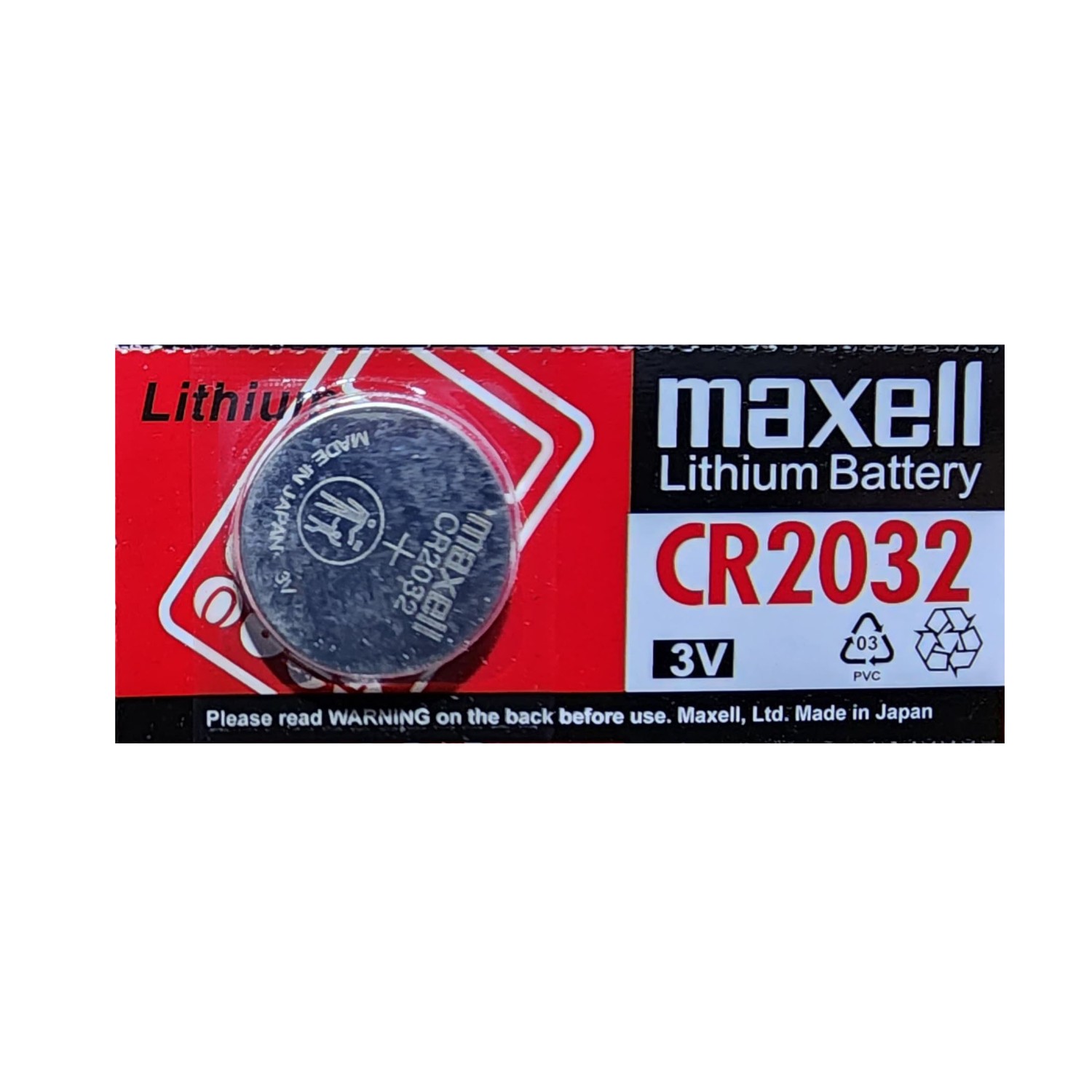 Maxell CR2032 3V Alkalin Pil