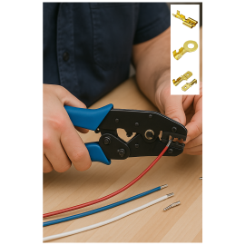 GES SP-11 Terminal Sıkma Pensesi 1,5-6mm2 AWG 16-10 (FT 11) (YYT 11)