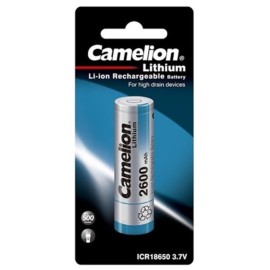 Camelion ICR18650 2600 mAh 18650 Başsız Li-Ion 3.7V Şarjlı Pil