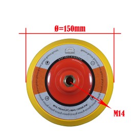 Cırtlı Disk Zımpara Tabanı - Ultra Esnek Malzeme Çap 150mm