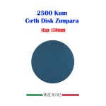 Grin Su Geçirmez 2500 Kum Cırtlı Disk Film Zımpara 150mm 10 Adet