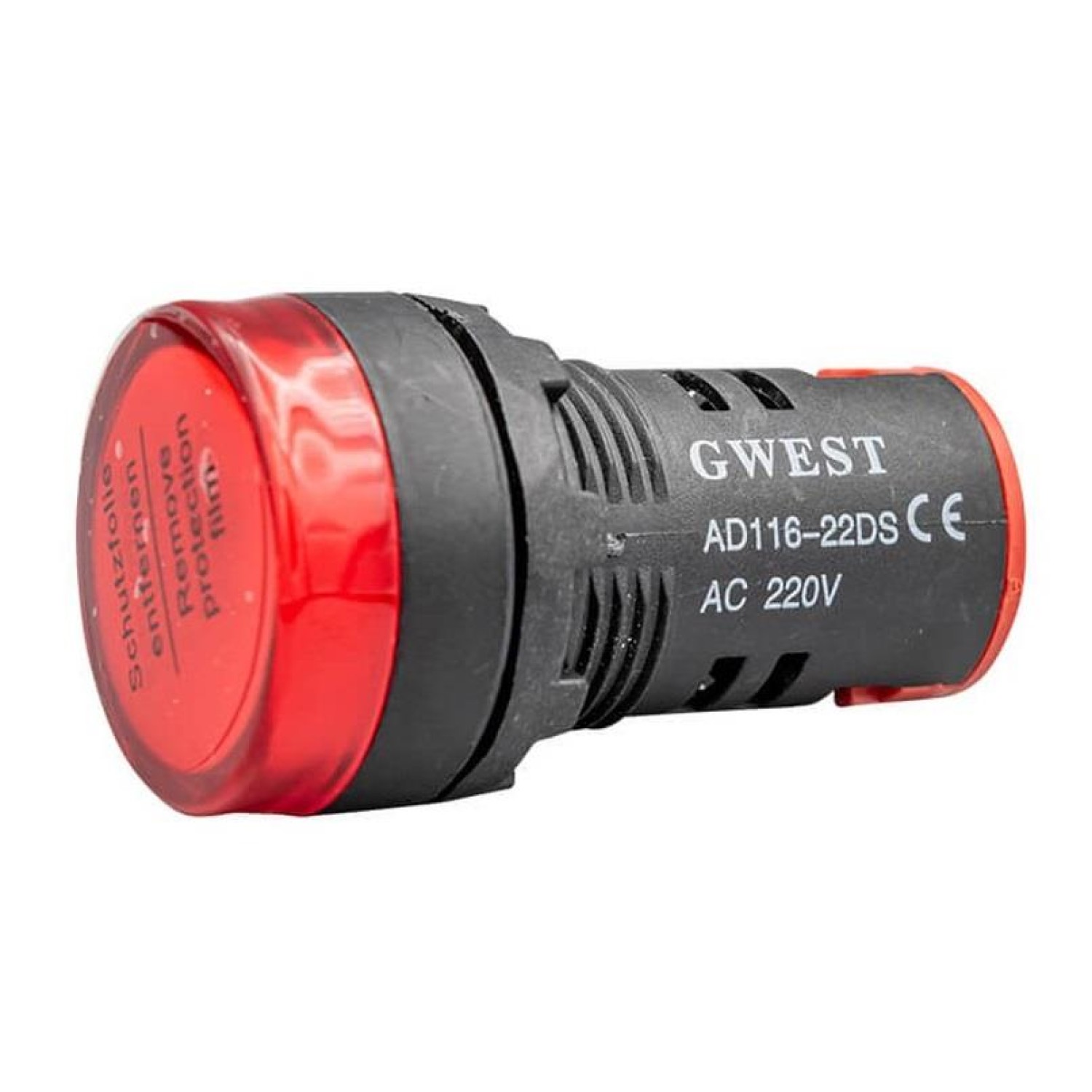 Gwest 22-K LED Sinyal 22mm 220V Kırmızı