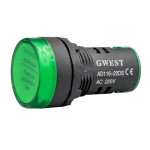 Gwest 22-Y LED Sinyal 22mm 220V Yeşil