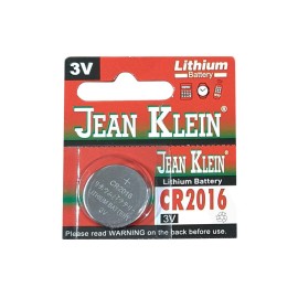 Jean Klein CR2016 3V Lityum Kartela Düğme Pil 5'li