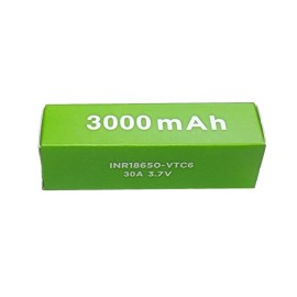 Sony - Murata 18650 VTC6 Şarjlı Pil - 3.7V - 3000Mah - 1 Adet