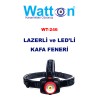 Watton WT-246 Lazerli Ledli Kafa Lambası