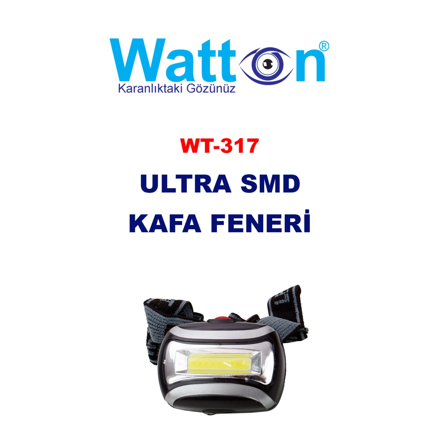 Watton WT 317 Ultra SMD Kafa Feneri