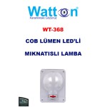 Watton WT-368 COB Lümen Ledli Mıknatıslı Lamba